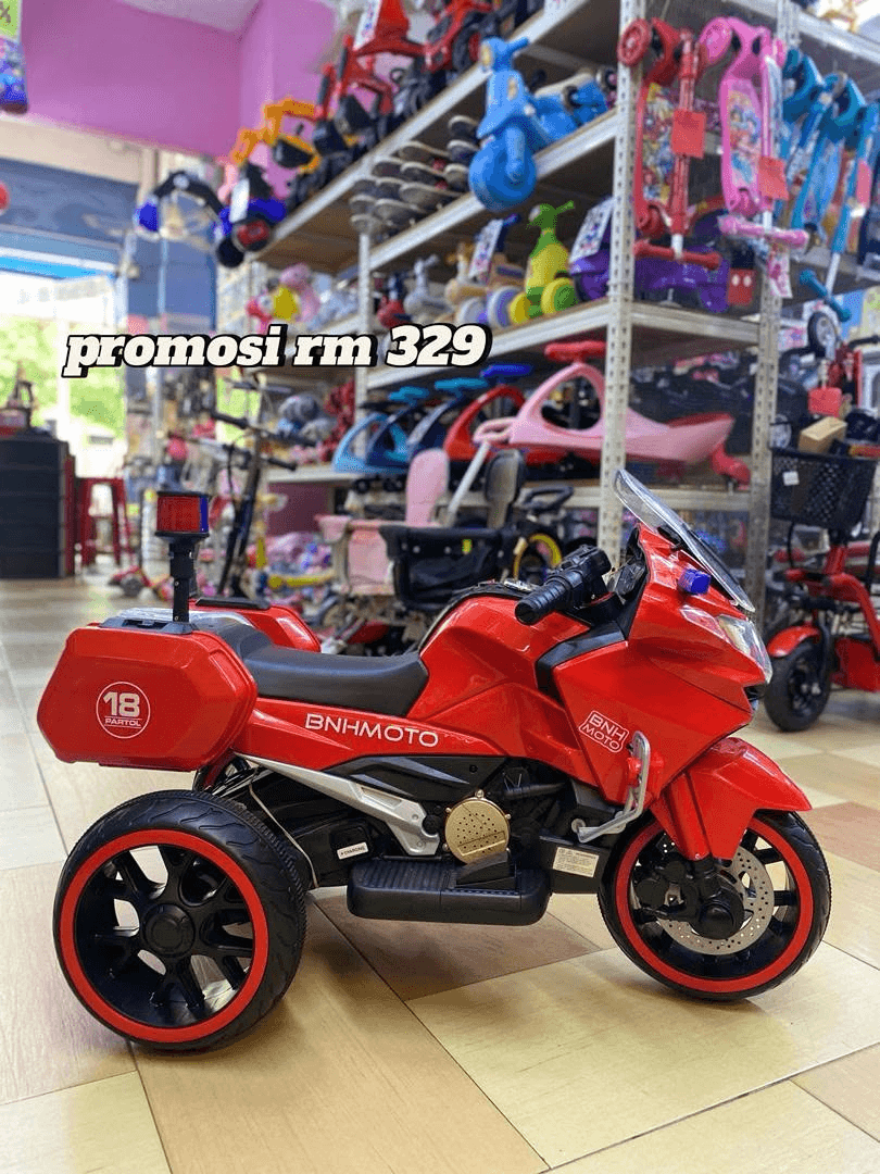 Kids Ride-On Police Motorbike